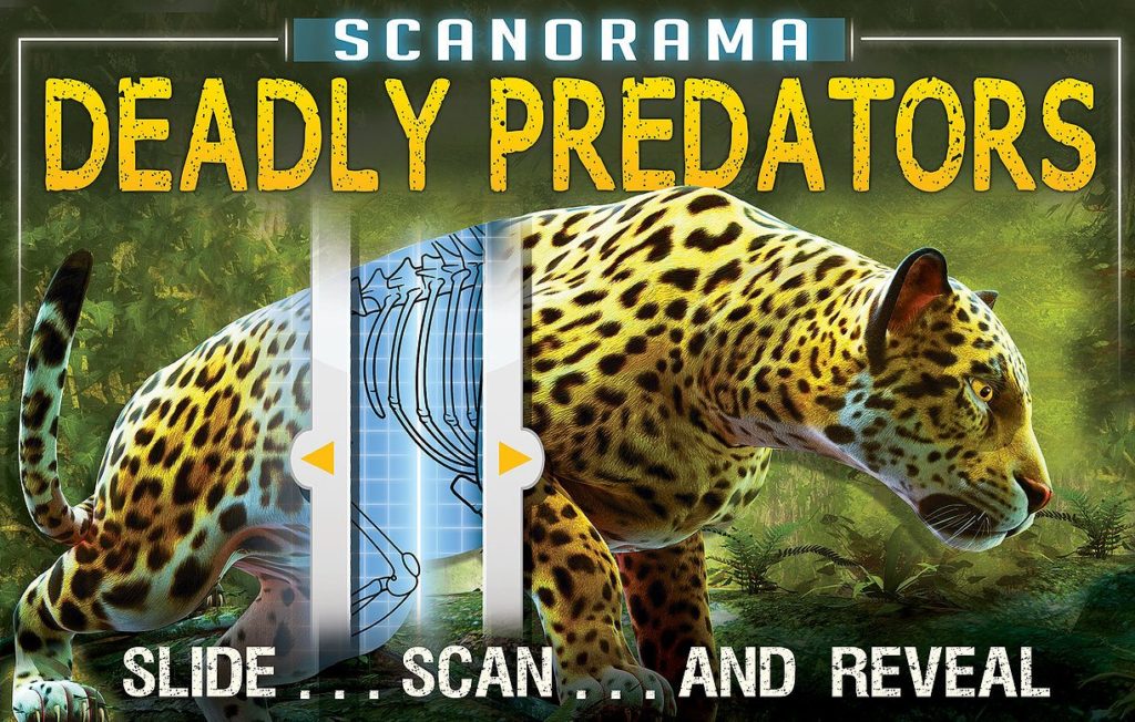 Scanorama Deadly Predators by Silver Dolphin Books