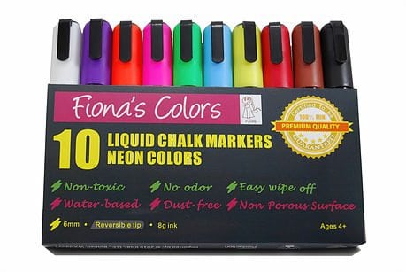Fiona’s Colors Liquid Chalk Markers by Fiona’s colors by RNBI