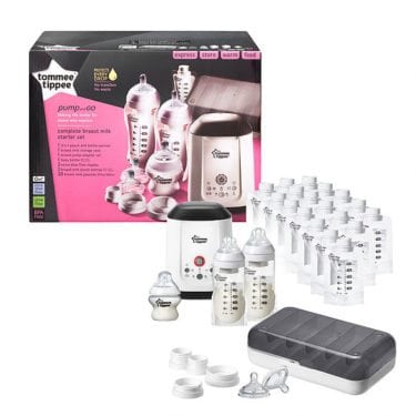 Pump and Go Complete Starter Set by Tommee Tippee