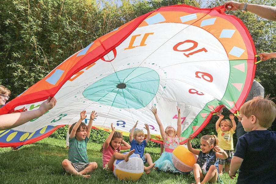 Tick Tock Clock 12ft Parachute by Pacific Play Tents