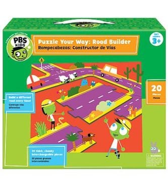 PBS KIDS Puzzle Your Way Road Builder Game