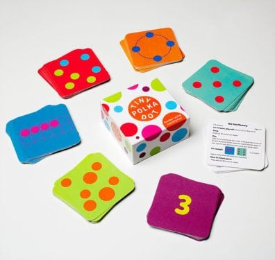 Math For Love's Tiny Polka Dot Educational Card Game