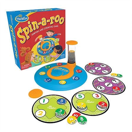 ThinkFun: Spin-a-roo Counting and Sorting Board Game
