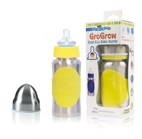 Pacific Baby GroGrow Stainless Steel Baby Bottle
