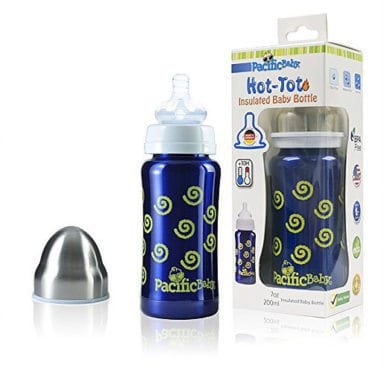 Pacific Baby the Hot-Tot stainless steel insulated baby bottle