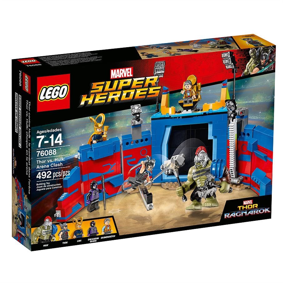 Thor: Ragnarok – LEGO® Marvel Super Heroes Thor vs. Hulk: Arena Clash Set