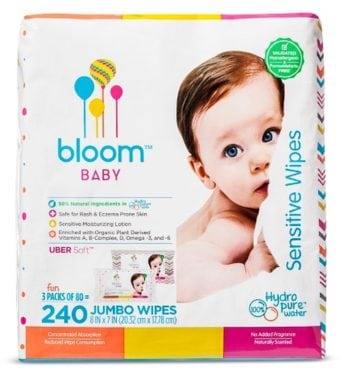 bloom BABY Sensitive Wipes by bloom+KIND CO.
