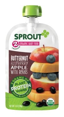 Sprout Stage 2 Organic Baby Food Purees