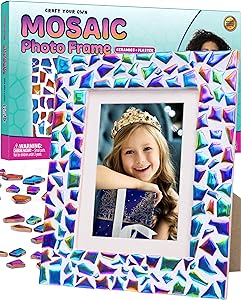 Craft Your Own Mosaic Photo Frame