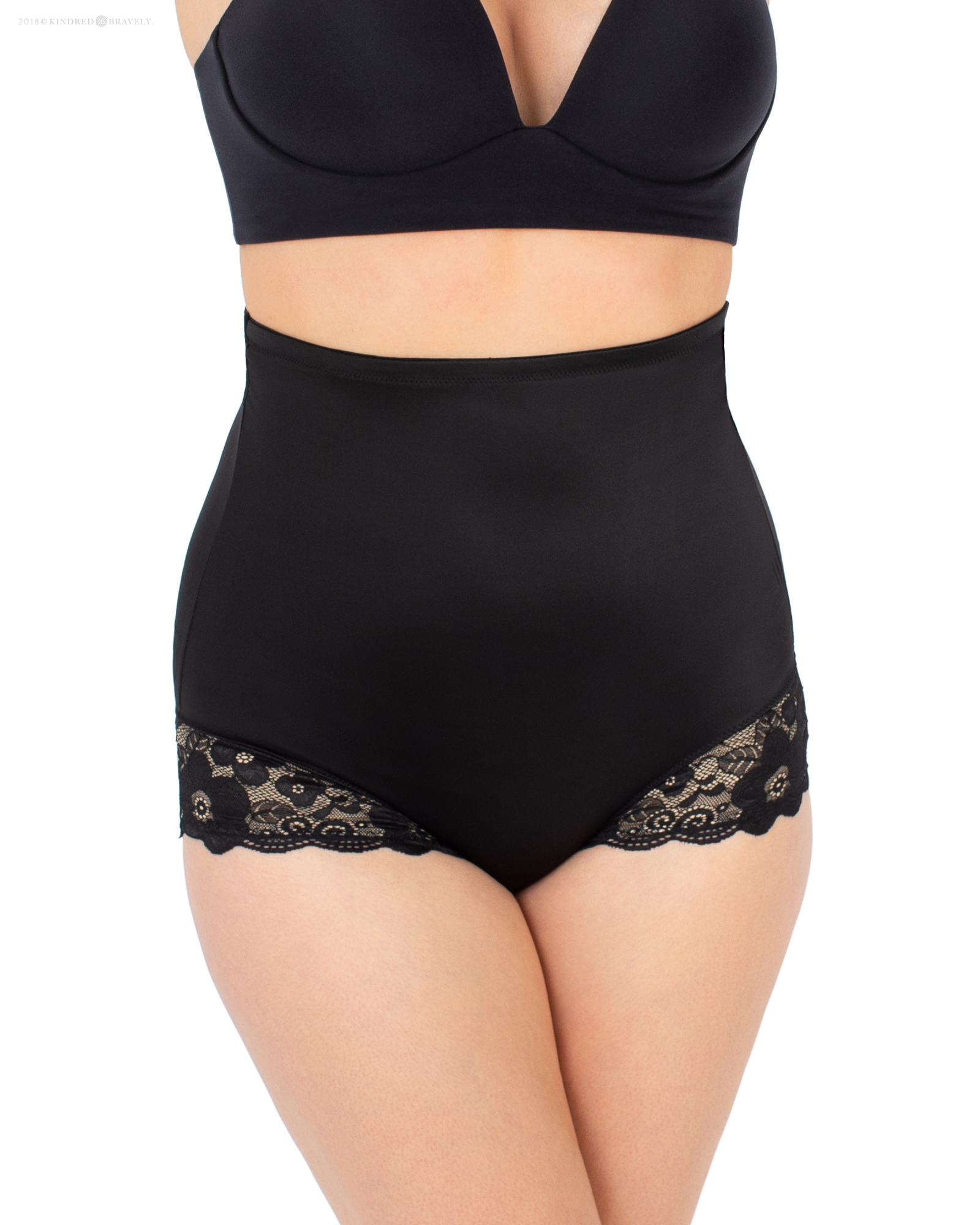 High Waisted Compression Panties