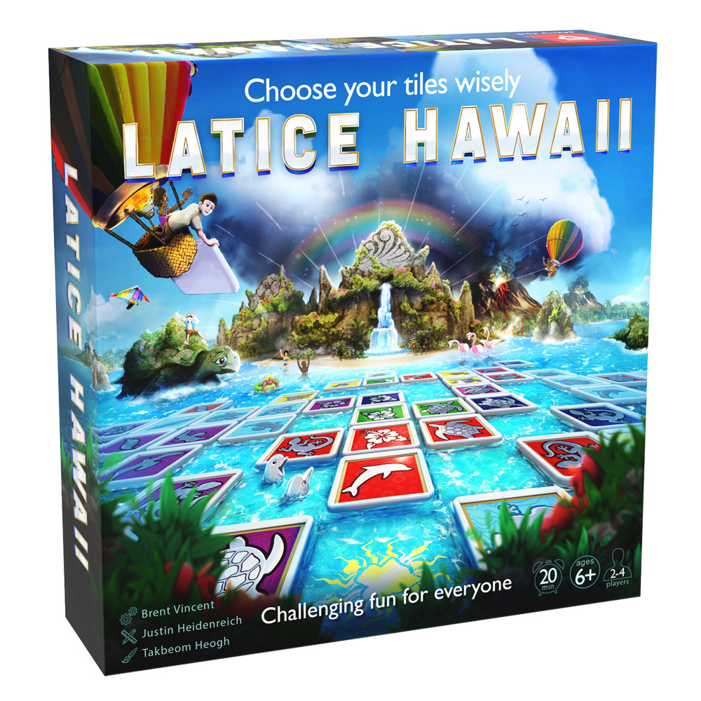 Latice Hawaii Strategy Board Game