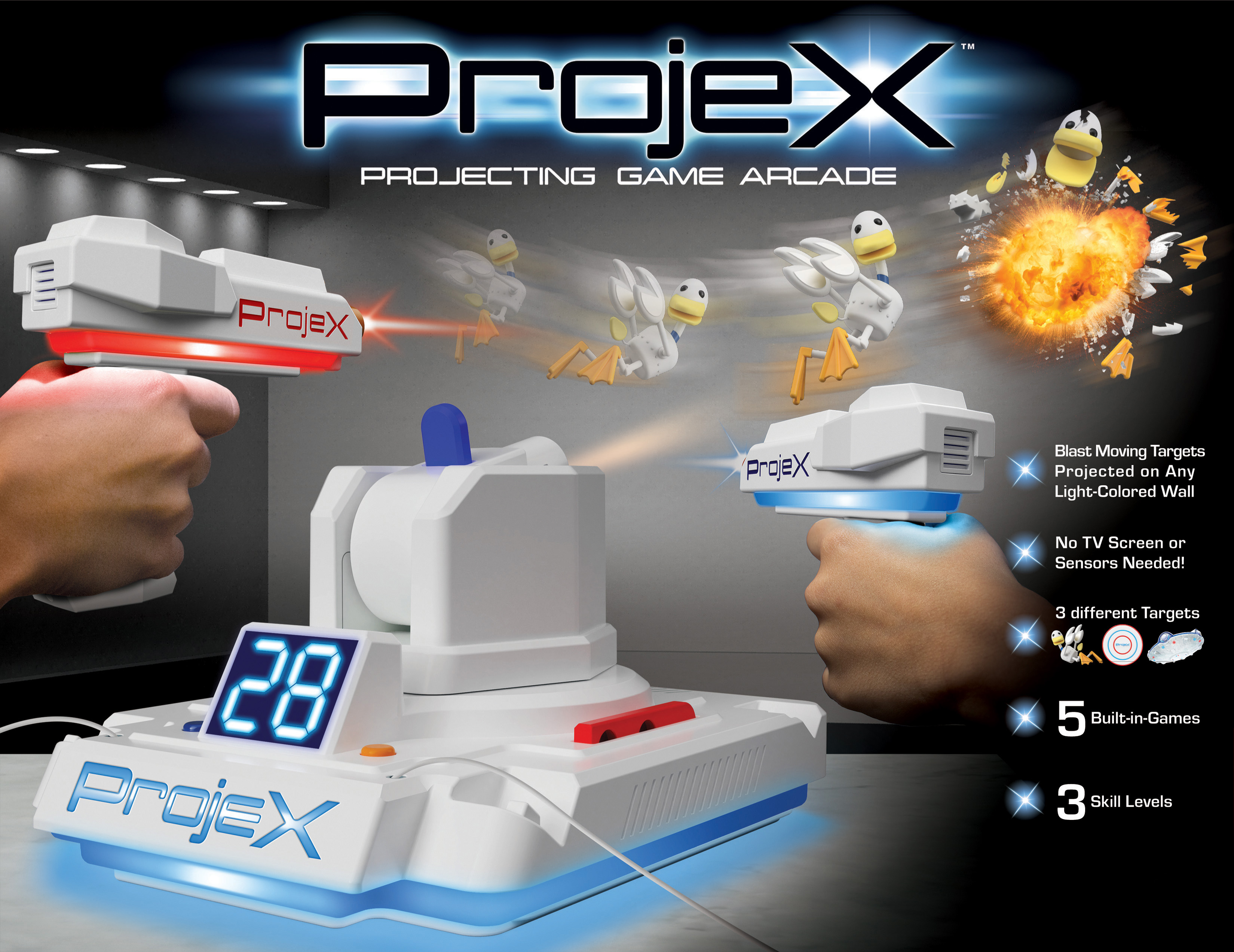 ProjeX Projecting Game Arcade