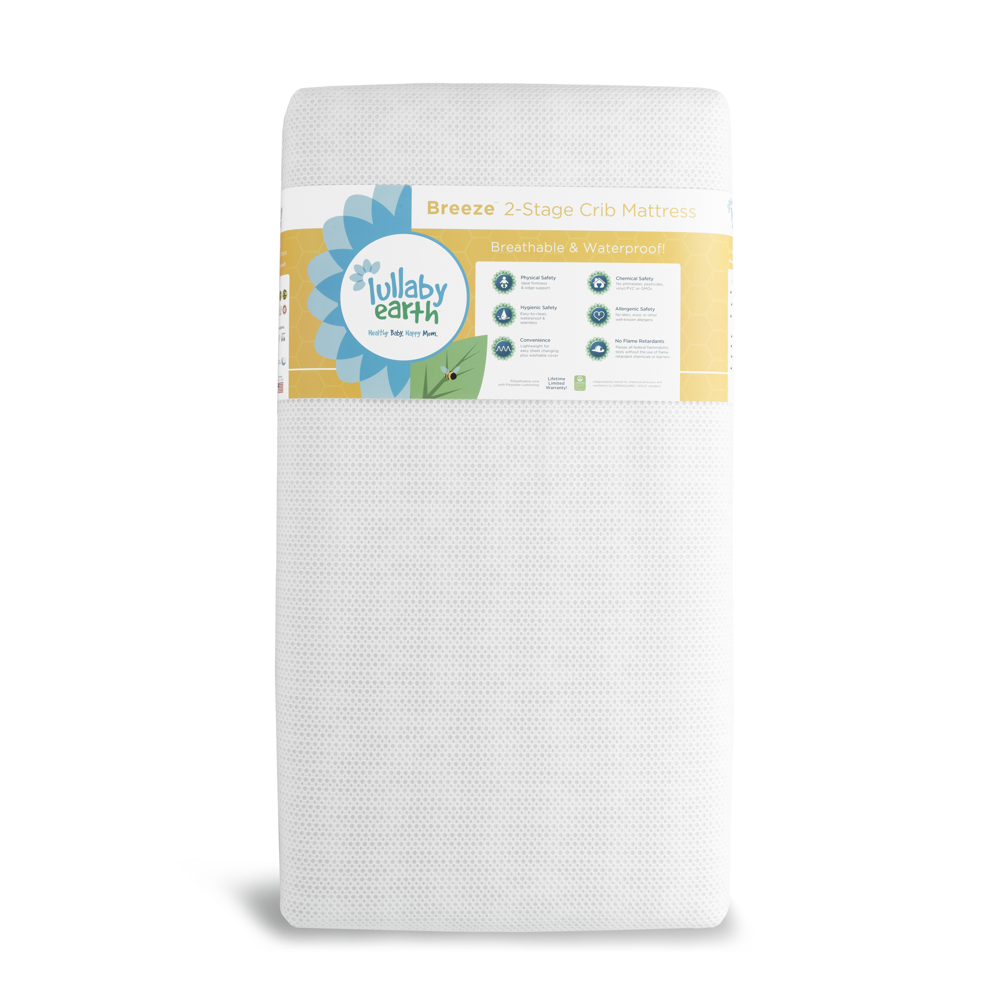 Lullaby Earth Breeze 2-Stage Crib Mattress