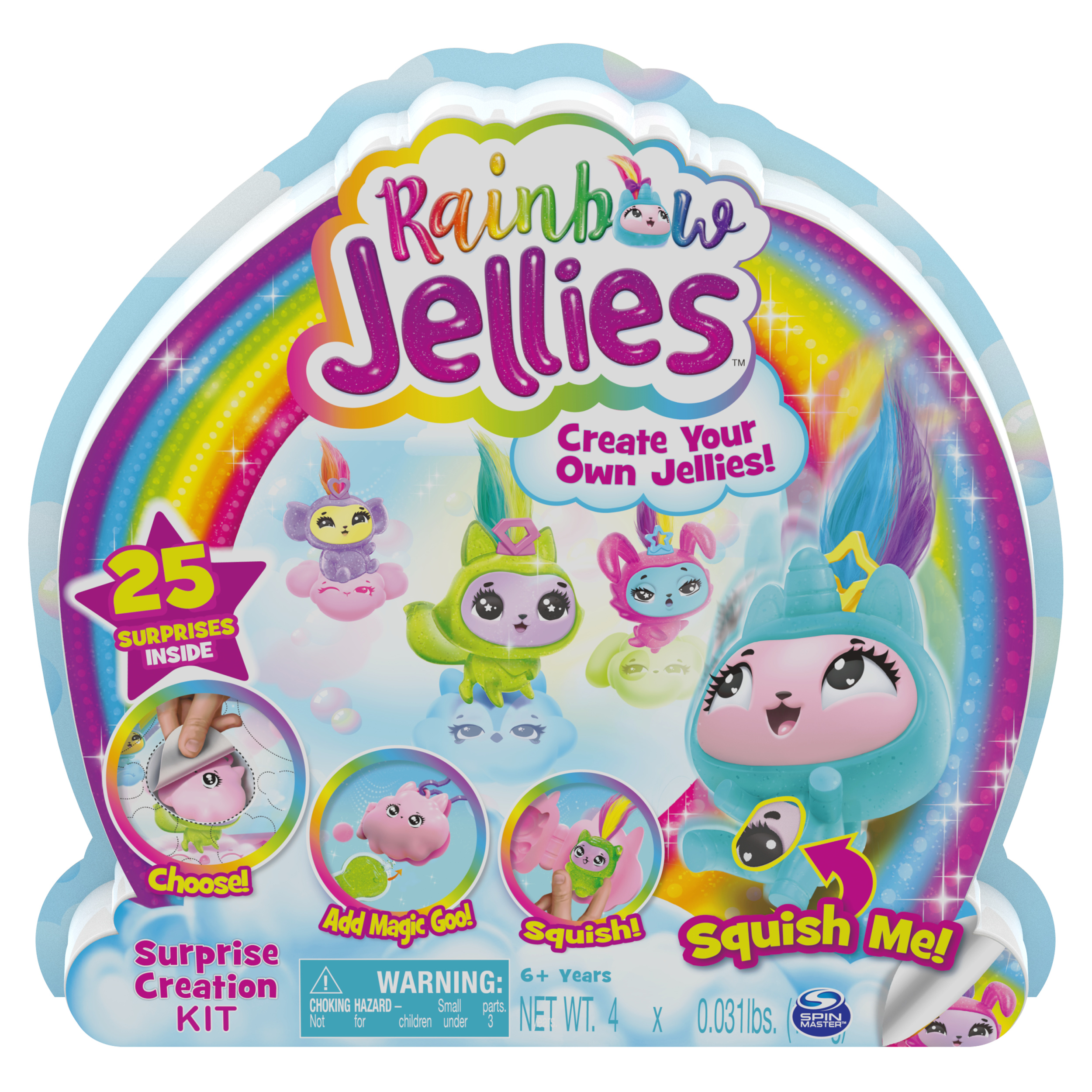 Rainbow Jellies