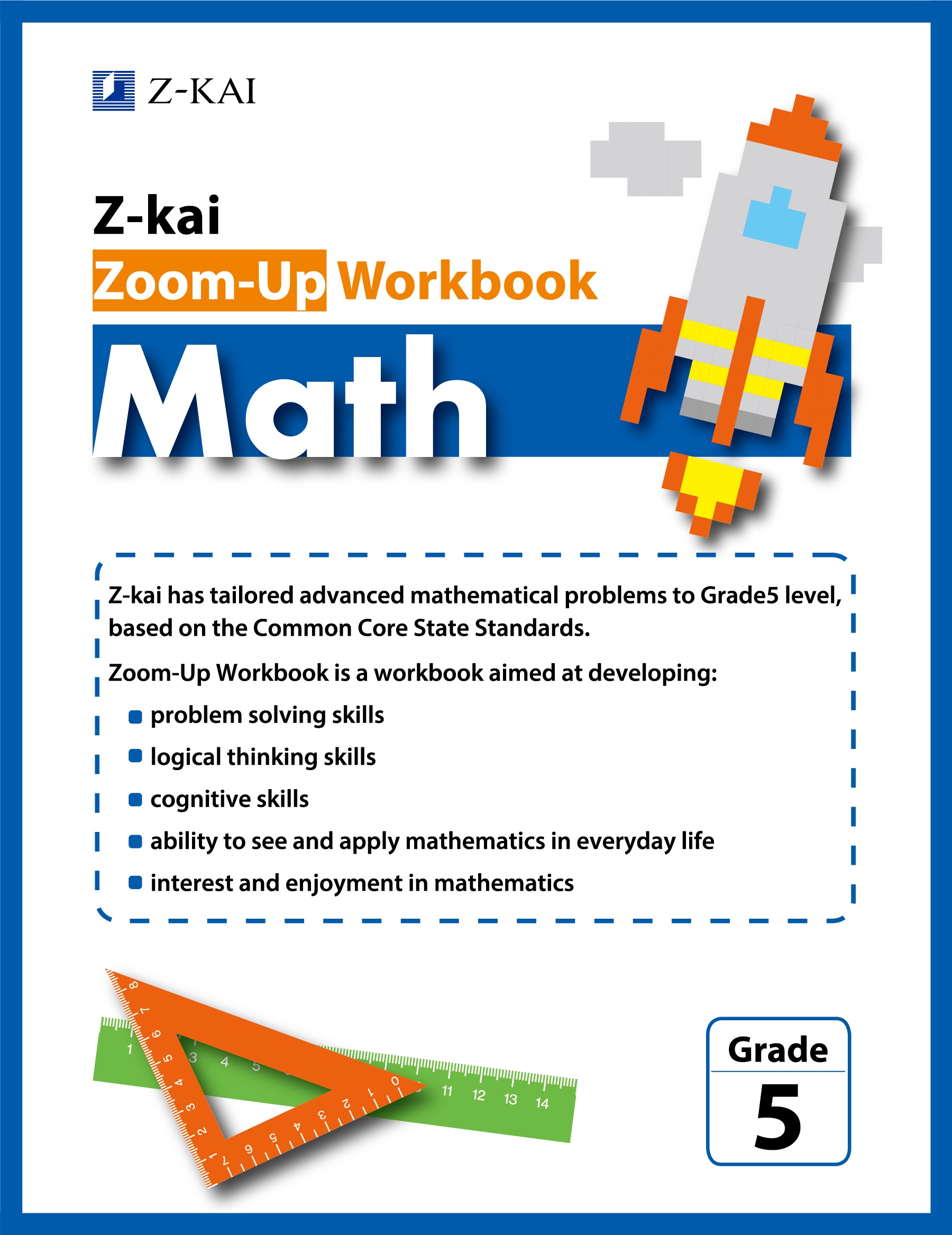 Z-kai Zoom-Up Workbook Math Grade 5