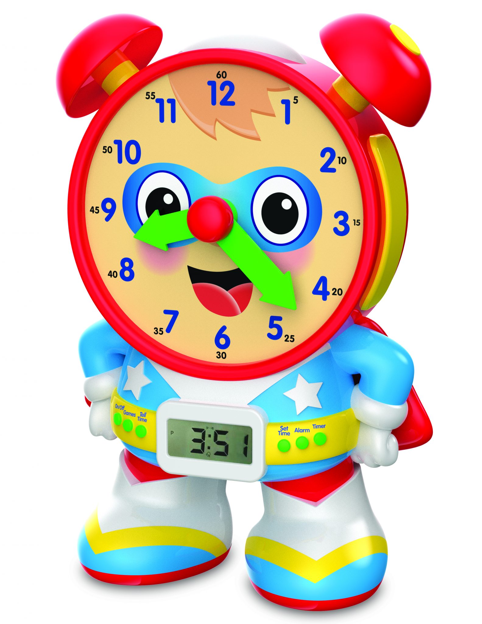 Super telly teaching time clock best toys nappa awards