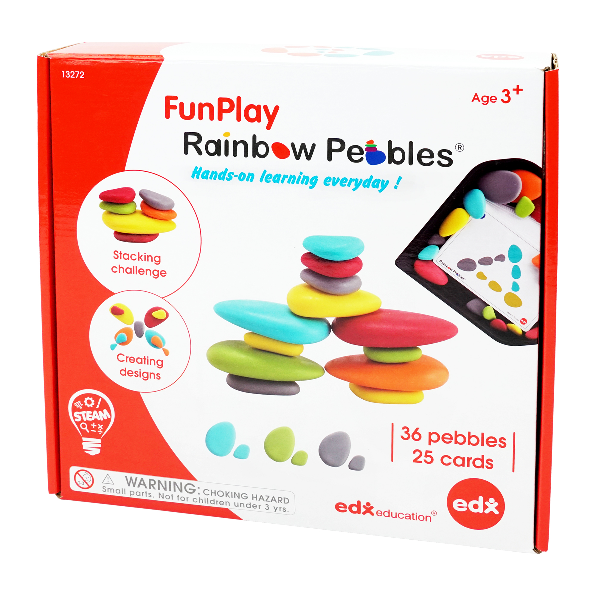 Fun Play Rainbow Pebbles