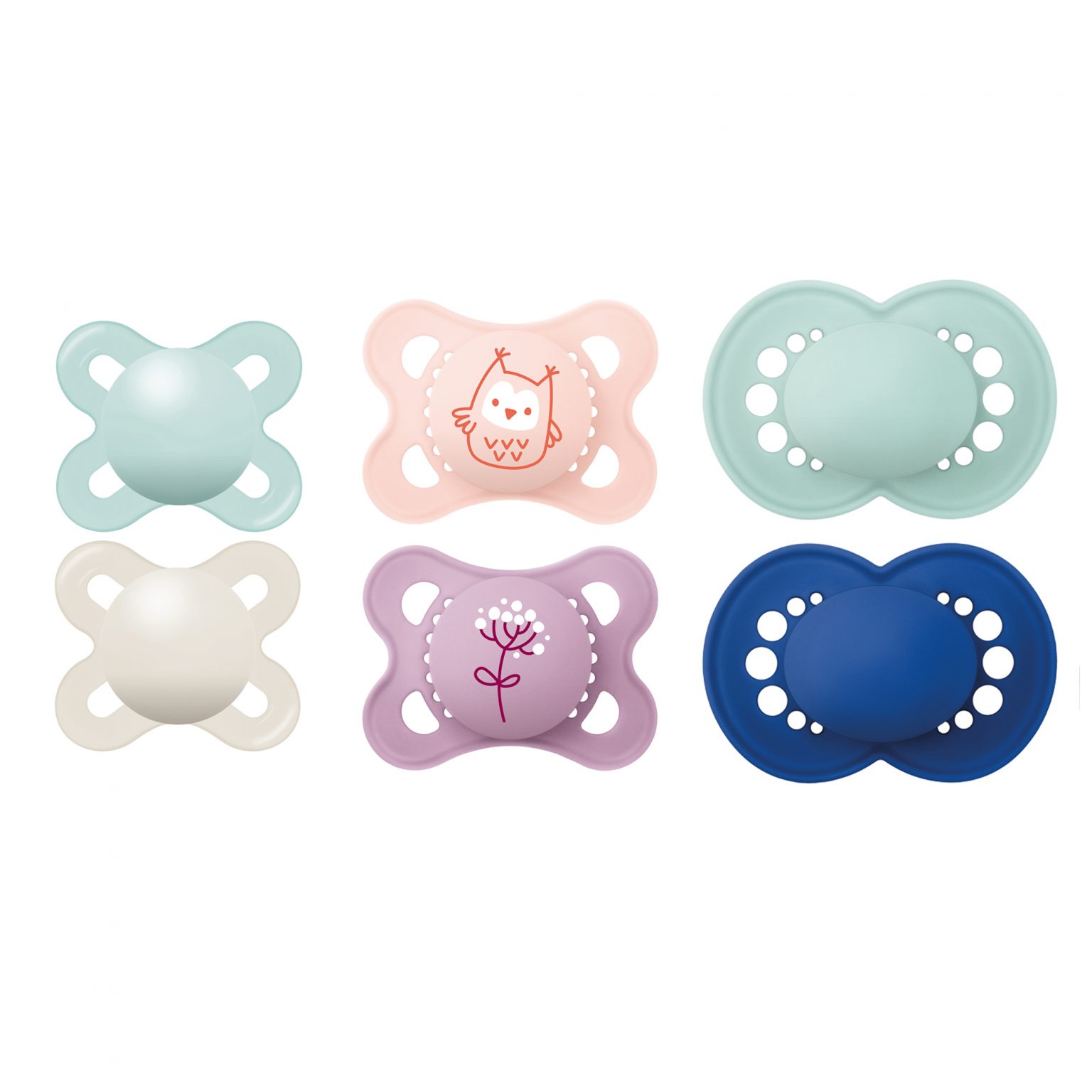 MAM Original Matte Pacifiers Best for Baby NAPPA Awards