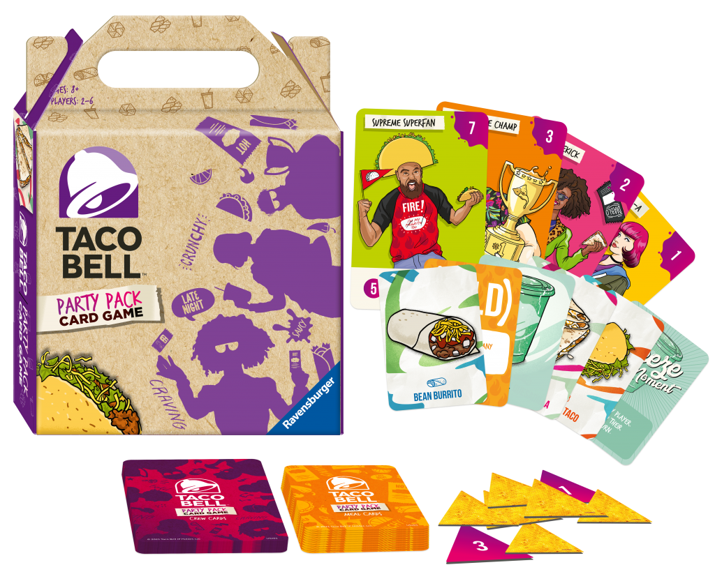Taco Bell Party Pack Card Game Best Games NAPPA Awards