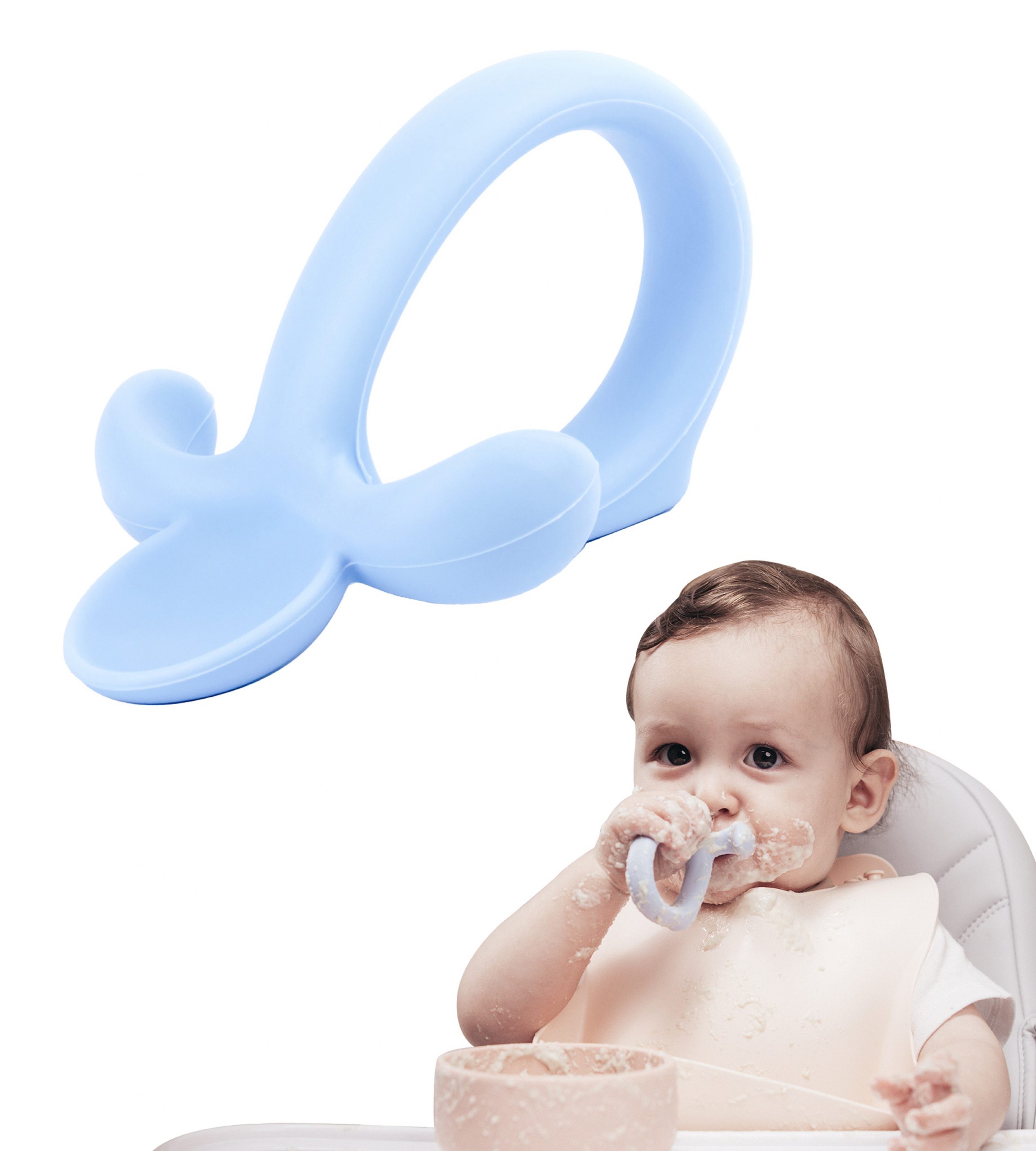 HOFISH Silicone Baby Training Spoons