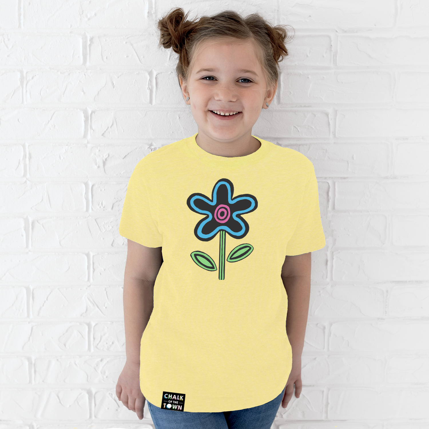 Chalk of the Town Flower T-Shirt Kit