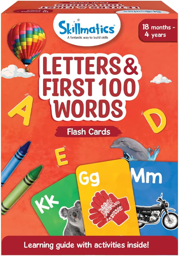 Letters & First 100 Words Flash Cards