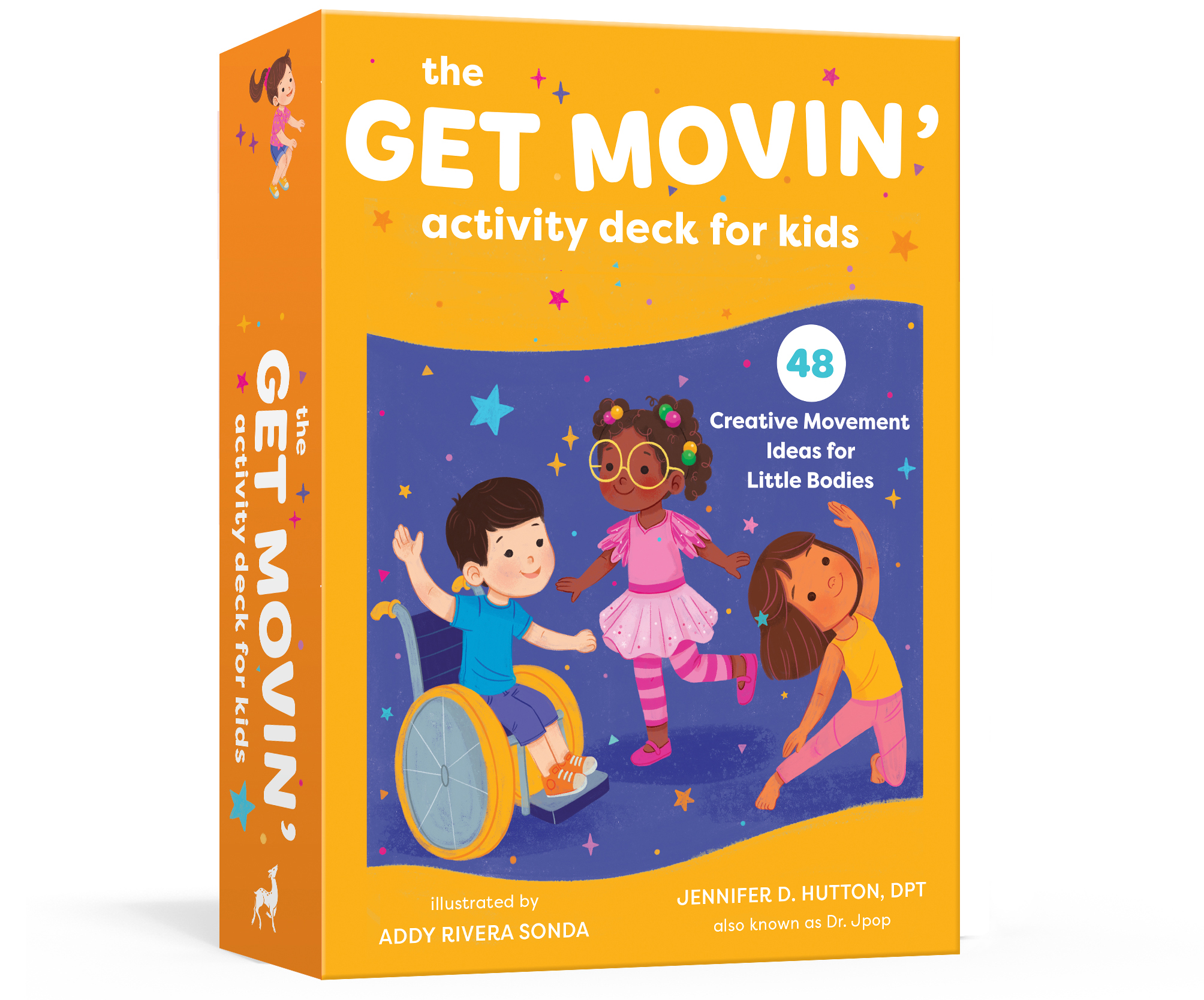 The Get Movin’ Activity Deck for Kids: 48 Creative Movement Ideas for Little Bodies