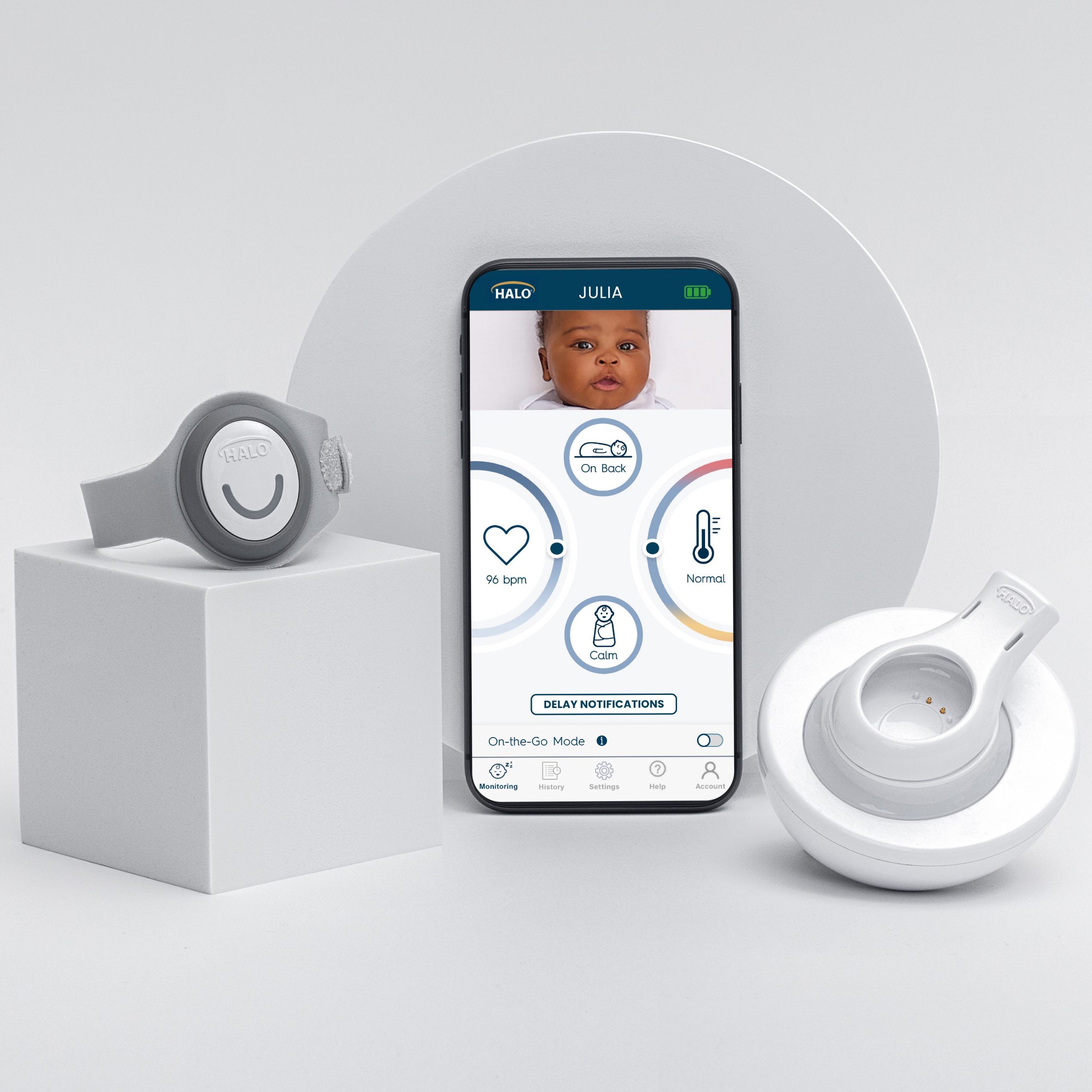 HALO® SleepSure™ Smart Baby Monitor