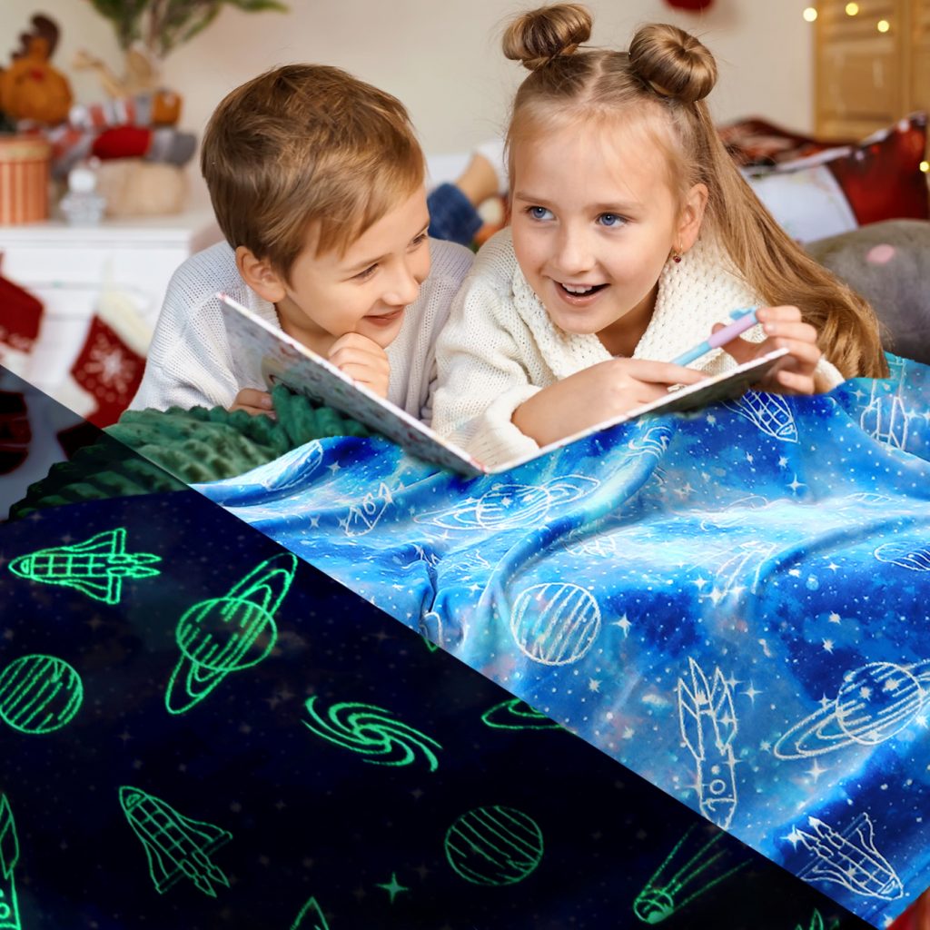 Glow in the Dark Blanket Best for Kids NAPPA Awards