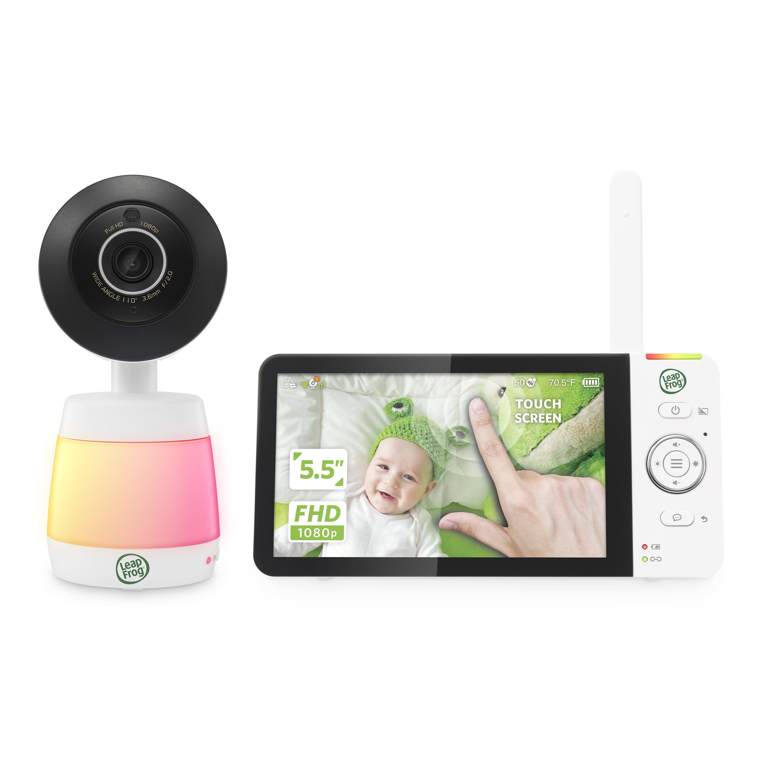 LeapFrog Remote Access 1080p Touch Screen 5.5″ Baby Monitor