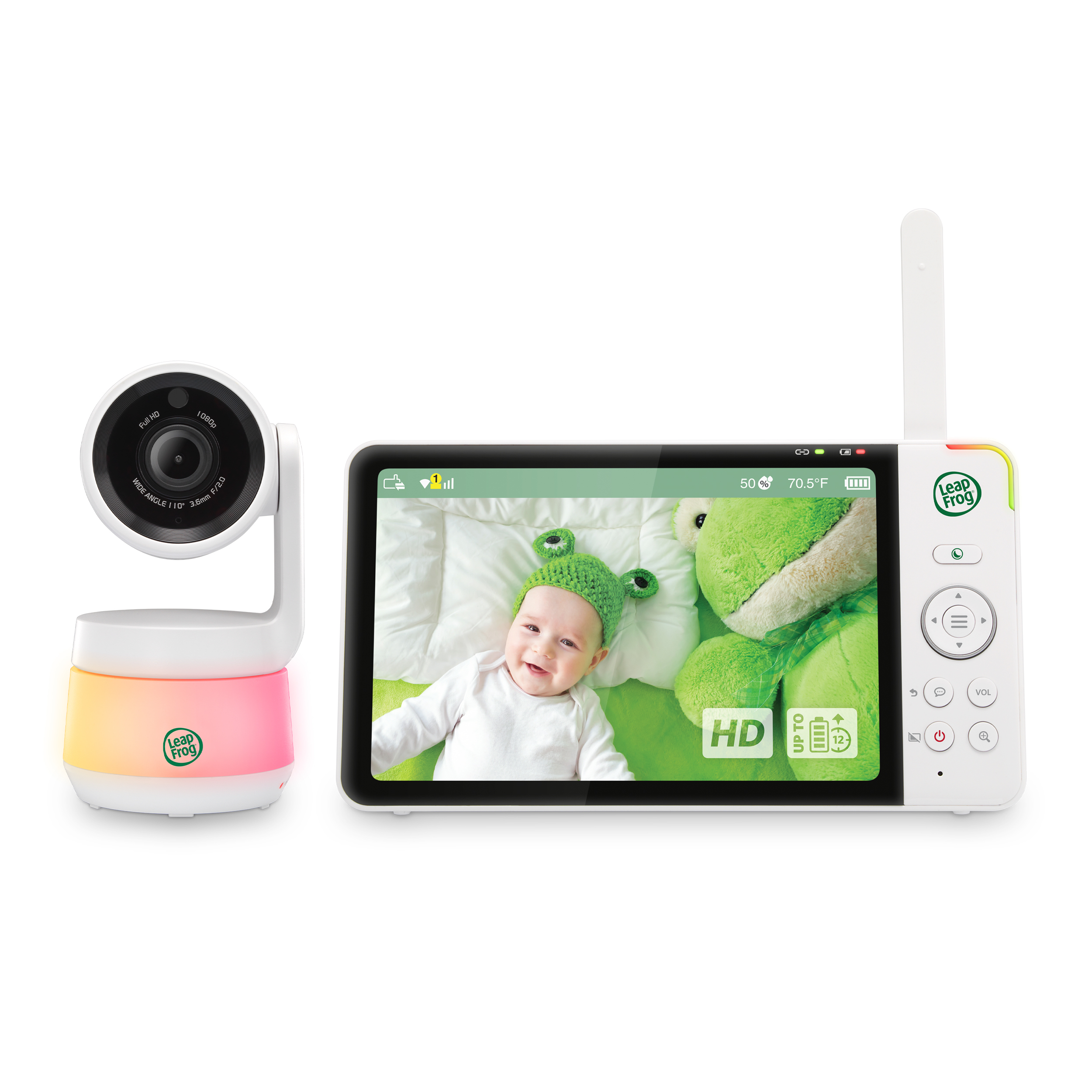 LF930HD Remote Access Smart Video Baby Monitor with 7″ HD Display Unit