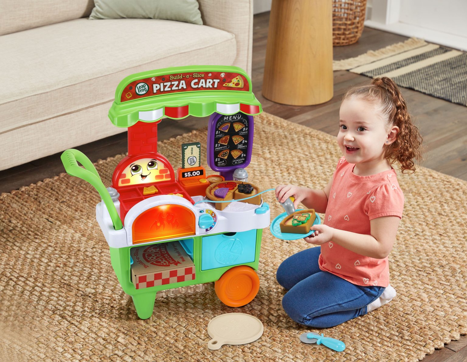 LeapFrog® BuildaSlice Pizza Cart™ Best Toys NAPPA Awards