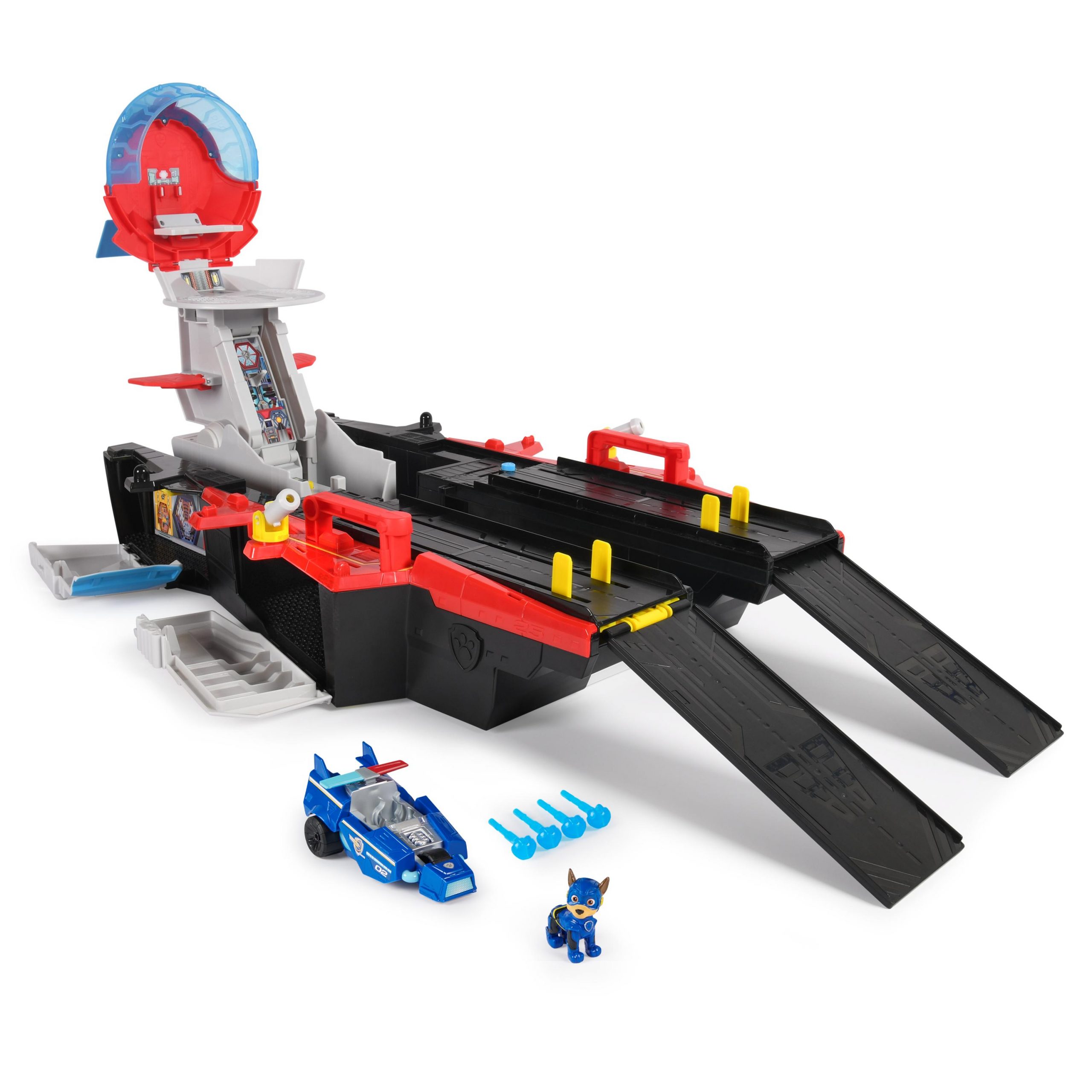 PAW Patrol The Mighty Movie Aircraft Carrier HQ