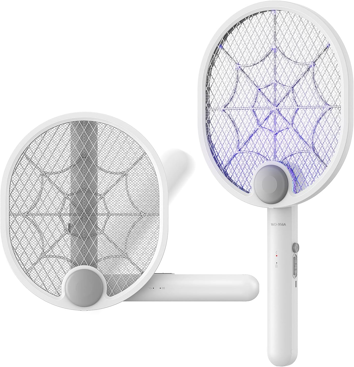 Buzbug Electric Fly Swatter Type-C Rechargeable Bug Zapper Racket