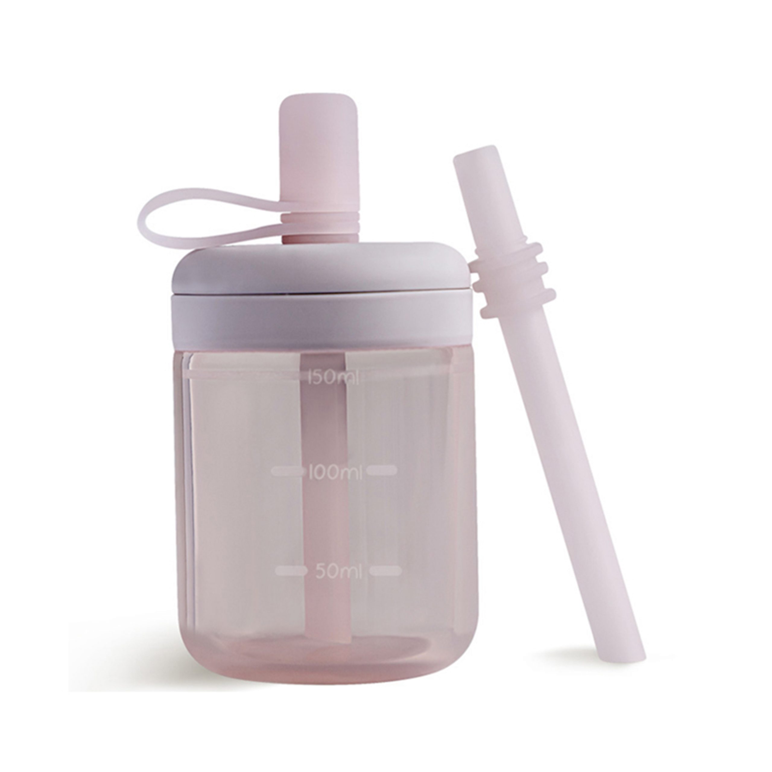 Silicone Training Cup with Straws