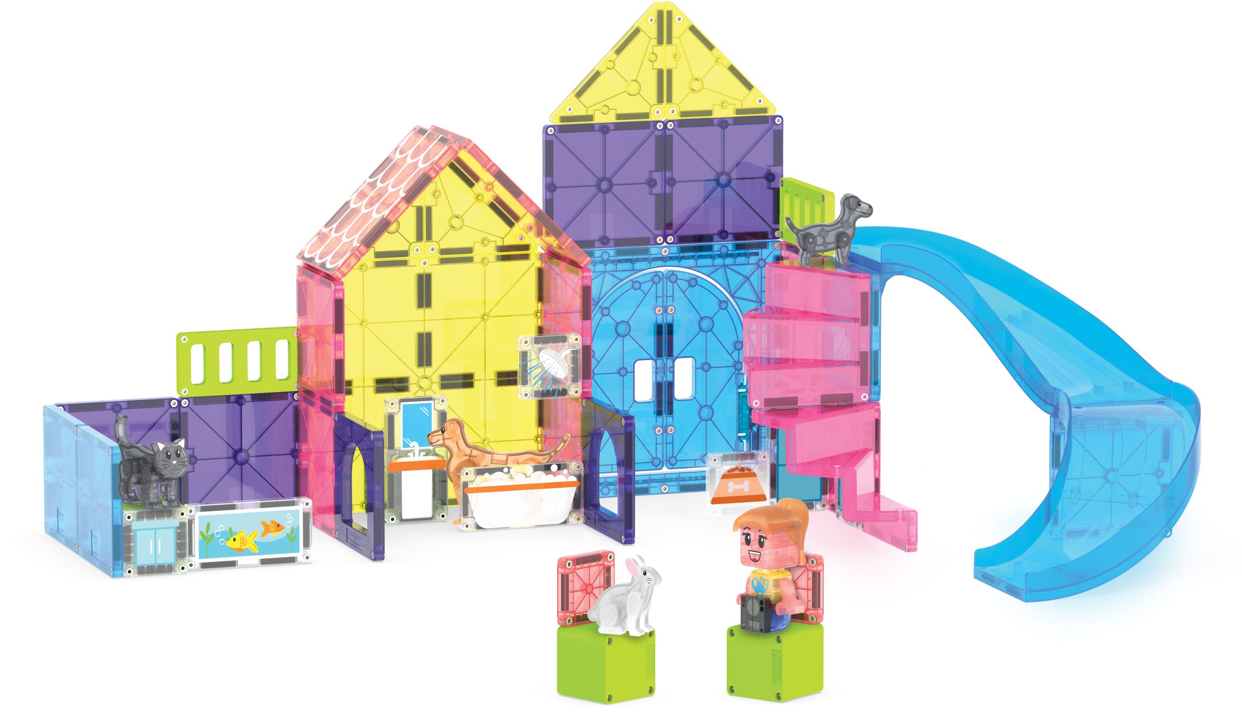 MAGNA-TILES® Pet Playhouse 50-Piece Set