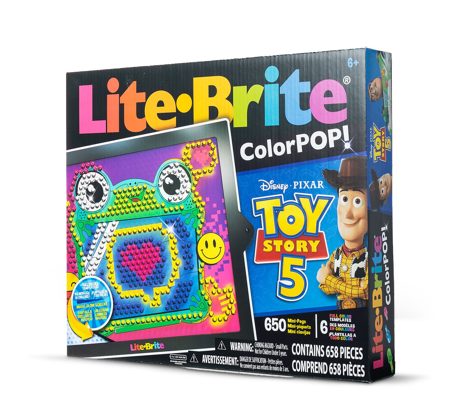 Lite-Brite x Toy Story 5 ColorPop! Edition