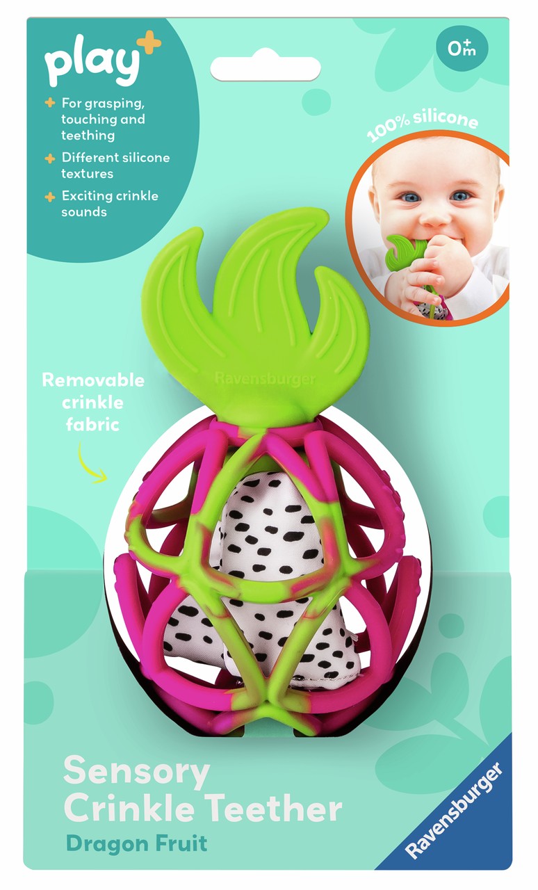 Ravensburger Play+ Rattle Teether: Pineapple