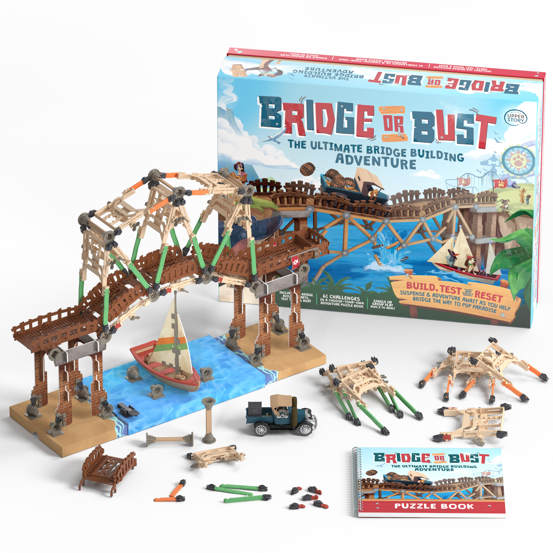 Bridge or Bust – The Ultimate Bridge-Building Adventure