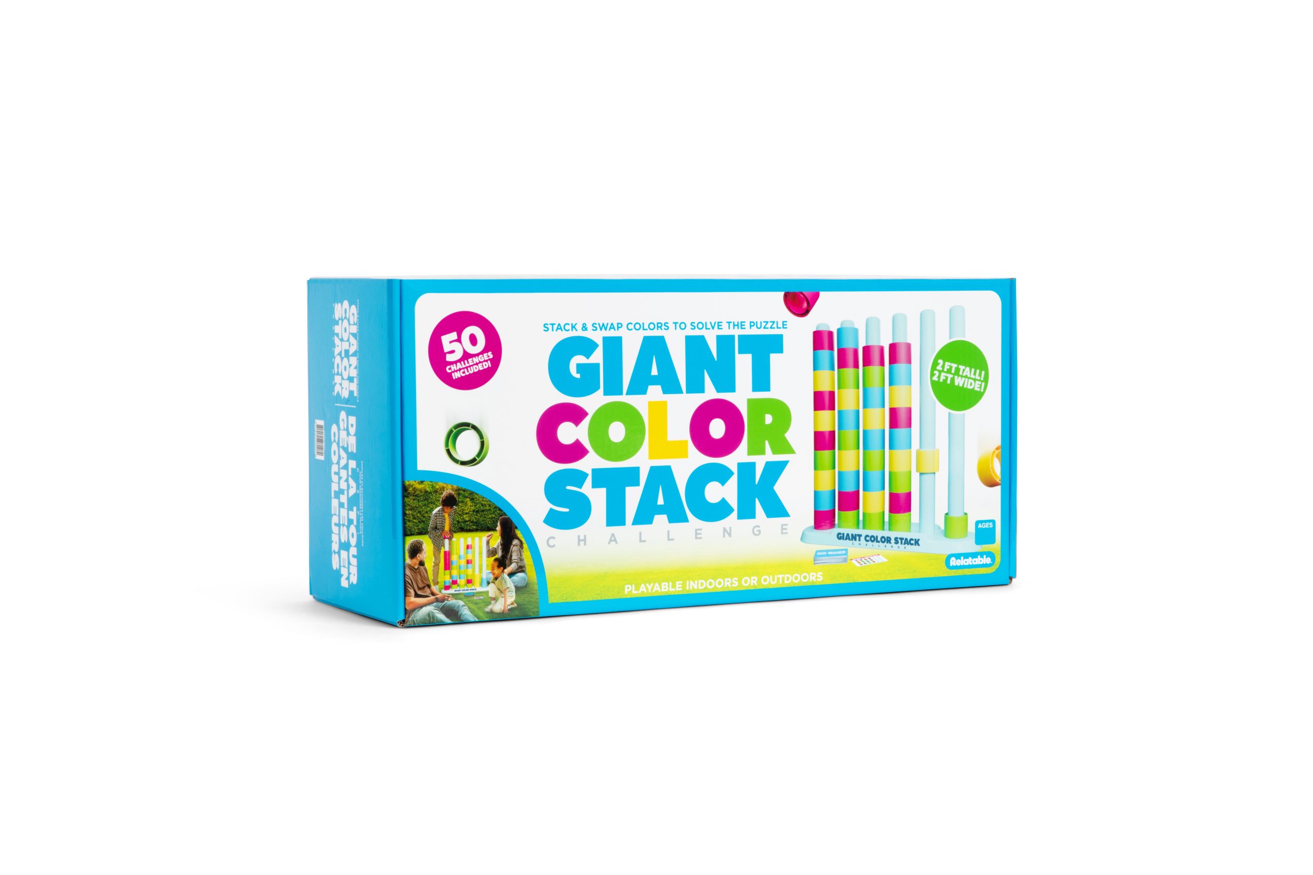 Giant Color Stack Challenge
