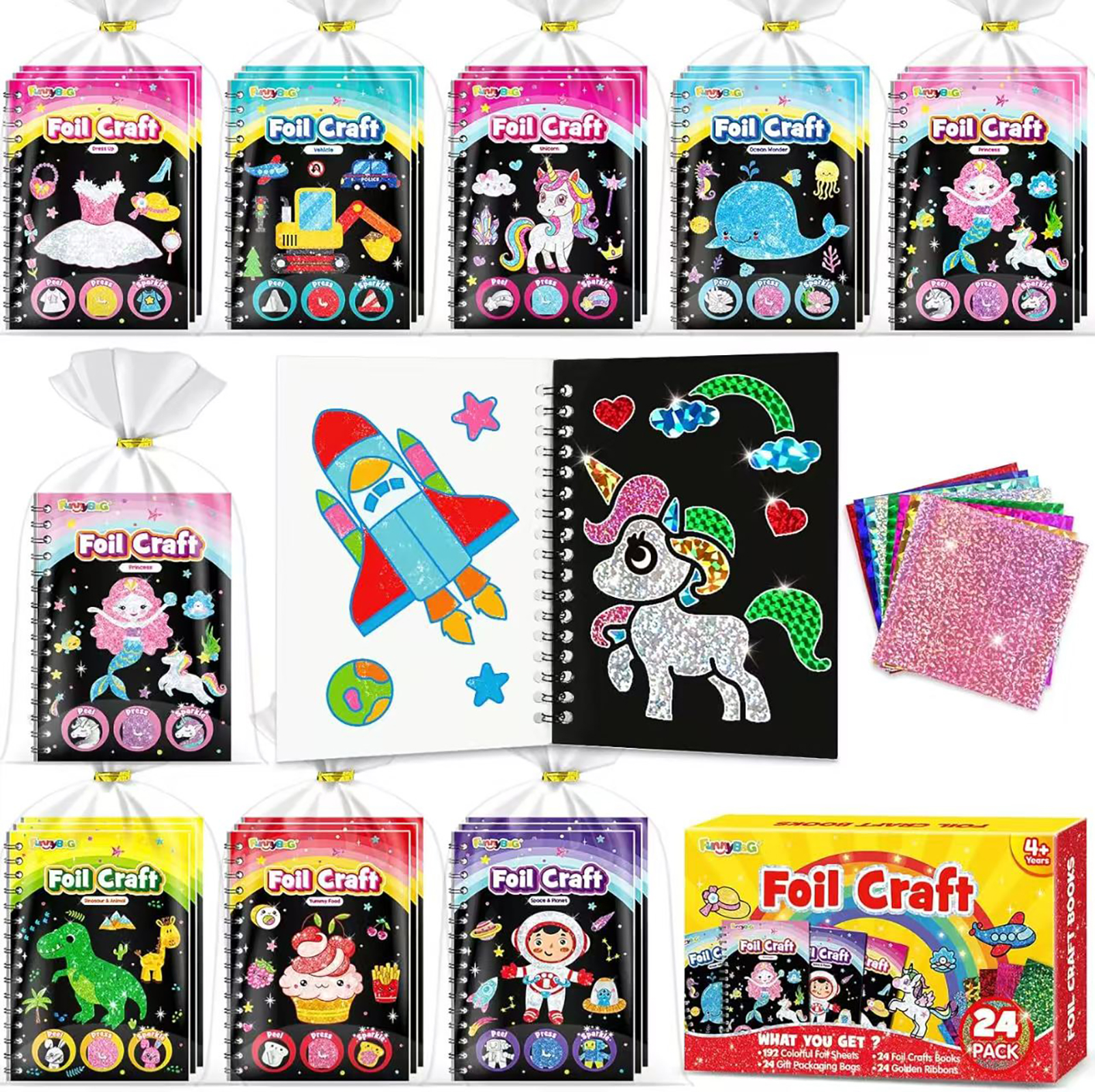 Funny B&G Foil Art Craft Kits