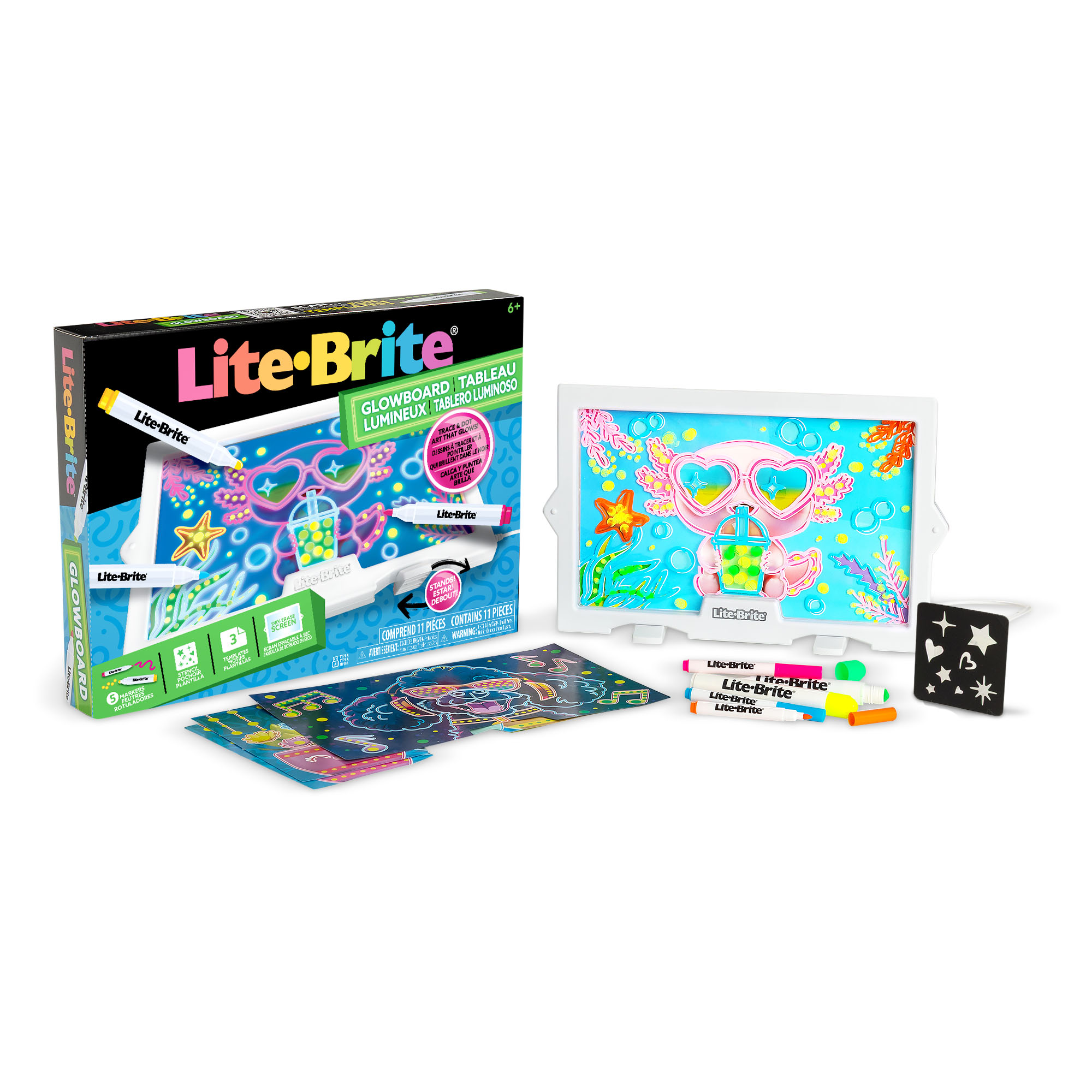 Lite-Brite Trace & Dot Glowboard
