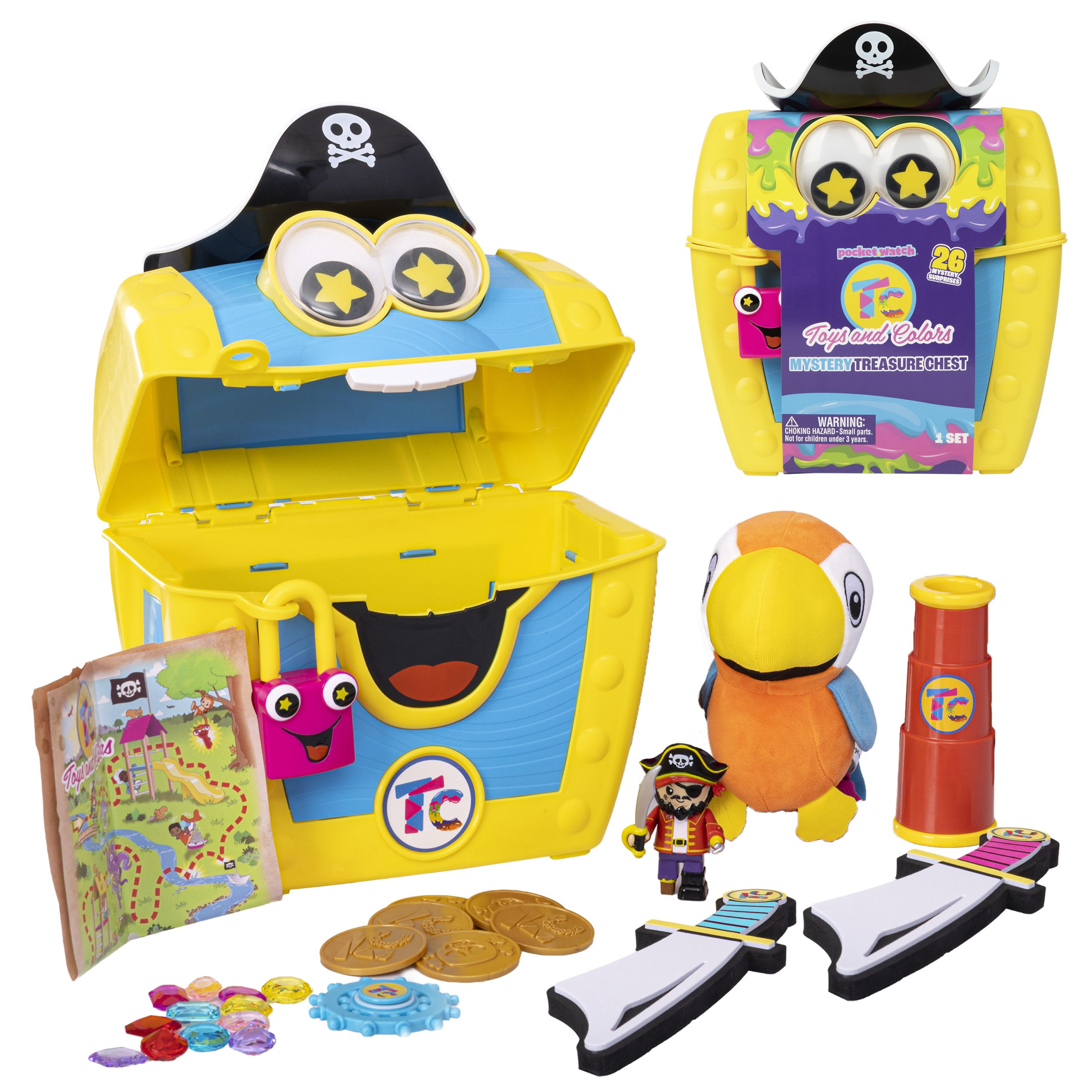 Toys and Colors Mystery Treasure Chest
