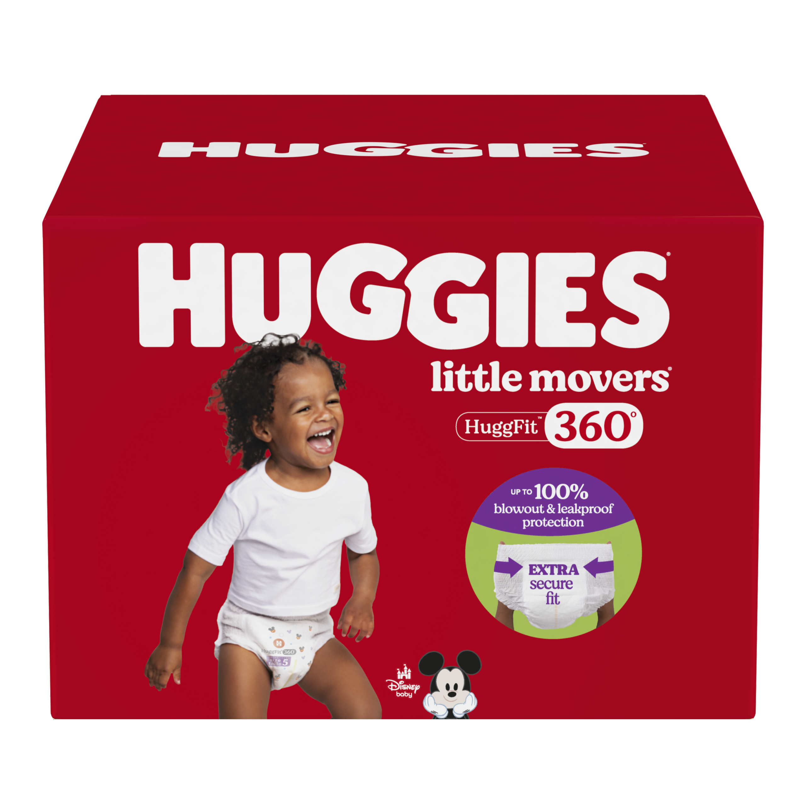 Huggies® Little Movers® Huggfit 360 Diapers